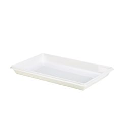 Royal Genware Gastronorm Dish 1/1 White 55mm (Each) Royal, Genware, Gastronorm, Dish, 1/1, White, 55mm, Nevilles