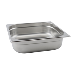 Stainless Steel Gastronorm Pan 2/3 - 100mm deep (Each) Stainless, Steel, Gastronorm, Pan, 2/3, 100mm, deep, Nevilles