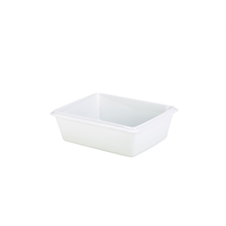 Royal Genware Gastronorm Dish 1/2 100mm White (Each) Royal, Genware, Gastronorm, Dish, 1/2, 100mm, White, Nevilles