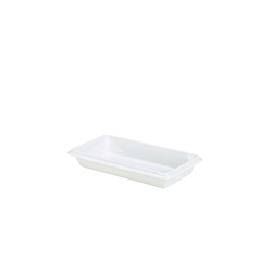 Royal Genware Gastronorm Dish 1/3 55mm White (Each) Royal, Genware, Gastronorm, Dish, 1/3, 55mm, White, Nevilles