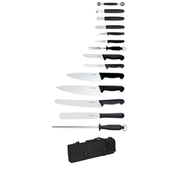 Giesser 14Pc Knife Set + Knife Case (Each) Giesser, 14Pc, Knife, Set, Knife, Case, Nevilles