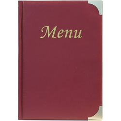 A5 Menu Holder Wine Red 8 Pages (Each) A5, Menu, Holder, Wine, Red, 8, Pages, Nevilles