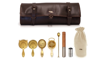 Bonzer Heritage Gold Leather Roll Kit 