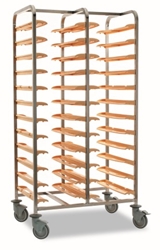 Matfer 24 Tray Clearing Trolley 