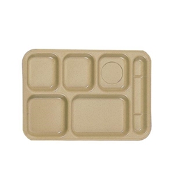 368mm x 254mm / 14 1/2? x 10? Right Hand 6 Compartment Tray, Sand 