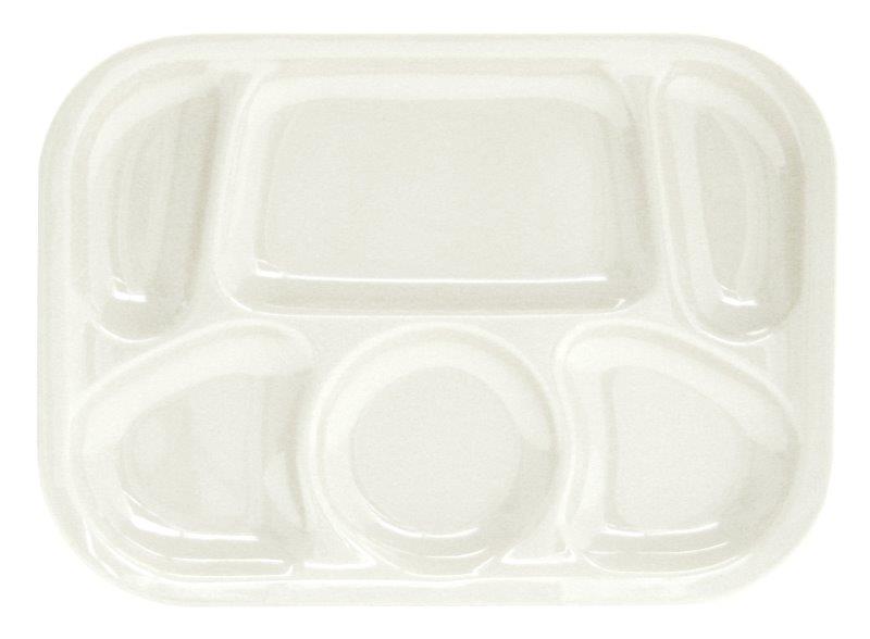330mm x 241mm / 13? x 9 1/2? Compartment Tray, White 