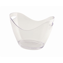 Clear Plastic Champagne Bucket Large (Each) Clear, Plastic, Champagne, Bucket, Large, Nevilles
