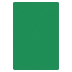 Green Cutting Board, HDPE, 18" X 12" X 1/2" (457mm x 305mm x 13mm) 