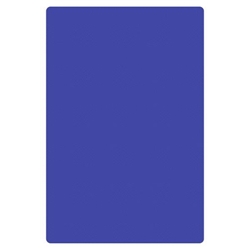 24? X 18? X 1/2? (610mm x 457mm x 13mm) Cutting Board, HDPE, Blue 