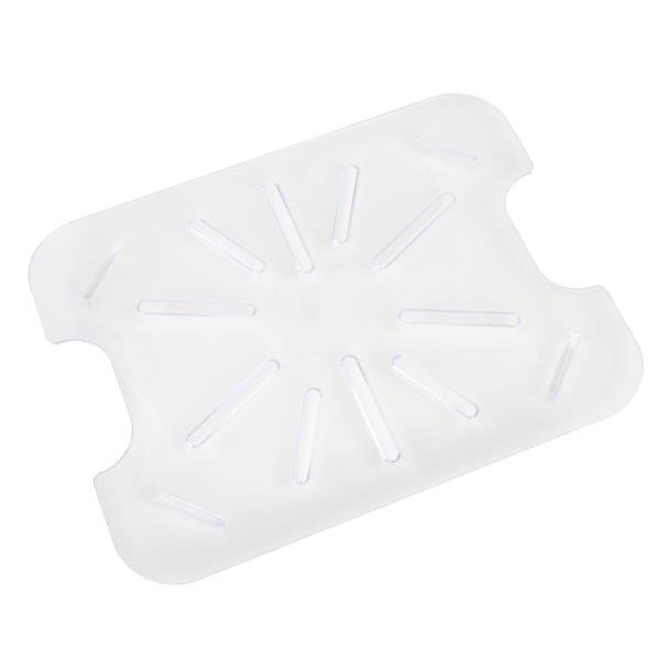 GN 1/4, Drain Shelf, Clear, for Polycarbonate Gastronorm Container 