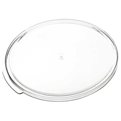 Round Cover For 5.7Ltr / 6 qt & 7.6Ltr / 8 qt  Food Storage Container, Polycarbonate 