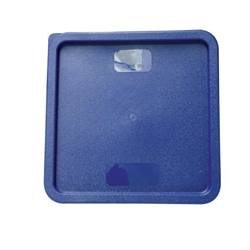 Square Lid For 11.4Ltr / 12 qt & 20.8Ltr / 22 qt, for Square Food Storage Container, Blue 
