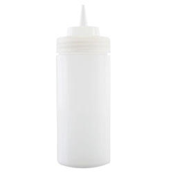 235ml / 8 oz Squeeze Bottle, Clear 