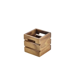 Acacia Wood Box/Riser 12x12x12cm (Each) Acacia, Wood, Box/Riser, 12x12x12cm, Nevilles