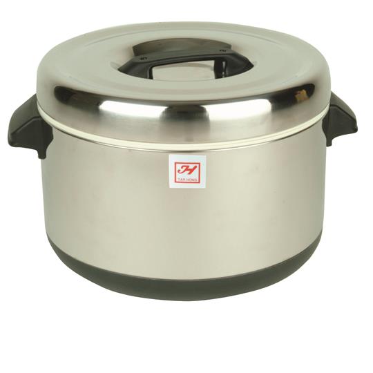 Insulated Sushi Pot - Stainless Steel - 40 cups 