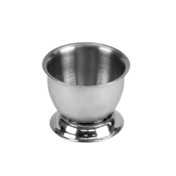 51mm x 38mm / 2" x 1 1/2" H  Egg Cup, Stainless Steel 