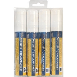 Chalkmarkers 4 Pack White Large (Each) Chalkmarkers, 4, Pack, White, Large, Nevilles
