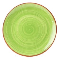 Salsa Green Plate 7.75? / 20cm (12 Pack) 
