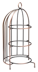 Birdcage Plate Stand 14.5? / 37cm - to hold 3 x 23cm Plates (each) 