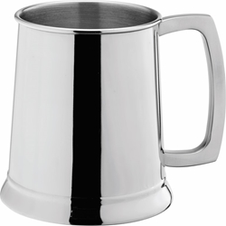 Stainless Steel Handled Tankard 20oz / 58cl CE (12 Pack) 
