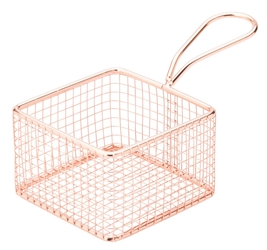 Copper Square Service Basket 3.75? / 9.5cm (6 Pack) 