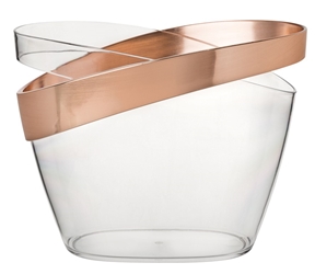 Copper Banded Champagne Bucket 12? / 30.5cm (2 Pack) 