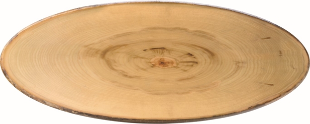 Elm Footed Oval Platter 25.5 x 10? / 65 x 26cm (2 Pack) 