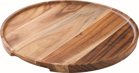Acacia Wood Platter/Pizza Board 12? / 30cm (6 Pack) 