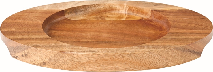Oval Wood Board 8.5 x 6.25? / 22 x 16cm (6 Pack) 