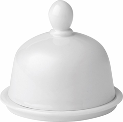 Butter Dish with Lid 3? / 8cm (6 Pack) 