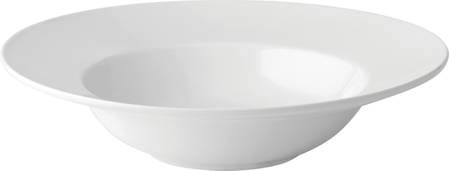 Deep Winged Pasta Plate 10? / 25cm 17.5oz / 50cl (6 Pack) 