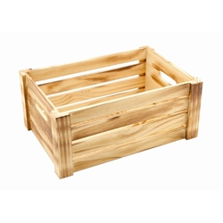 Wooden Crate Rustic Finish 34 x 23 x 15cm (Each) Wooden, Crate, Rustic, Finish, 34, 23, 15cm, Nevilles