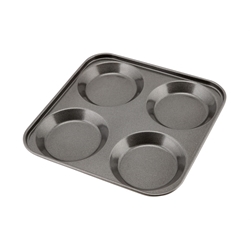 Carbon Steel Non-Stick 4 Cup York. Pudd Tray (Each) Carbon, Steel, Non-Stick, 4, Cup, York., Pudd, Tray, Nevilles