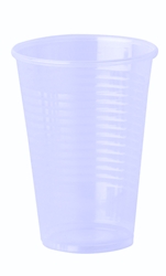 7oz Tall PP Blue Tint Non-vending  cup (20 x 100 Pack) 