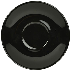 Royal Genware Saucer 12cm Black (6 Pack) Royal, Genware, Saucer, 12cm, Black, Nevilles