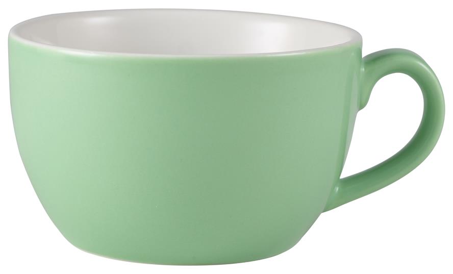 Royal Genware Bowl Shaped Cup 25cl Green (6 Pack) Royal, Genware, Bowl, Shaped, Cup, 25cl, Green, Nevilles