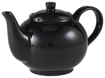 Royal Genware Teapot 45cl Black (6 Pack) Royal, Genware, Teapot, 45cl, Black, Nevilles