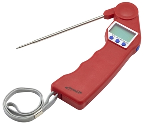 Genware Red Folding Probe Pocket Thermometer (Each) Genware, Red, Folding, Probe, Pocket, Thermometer, Nevilles