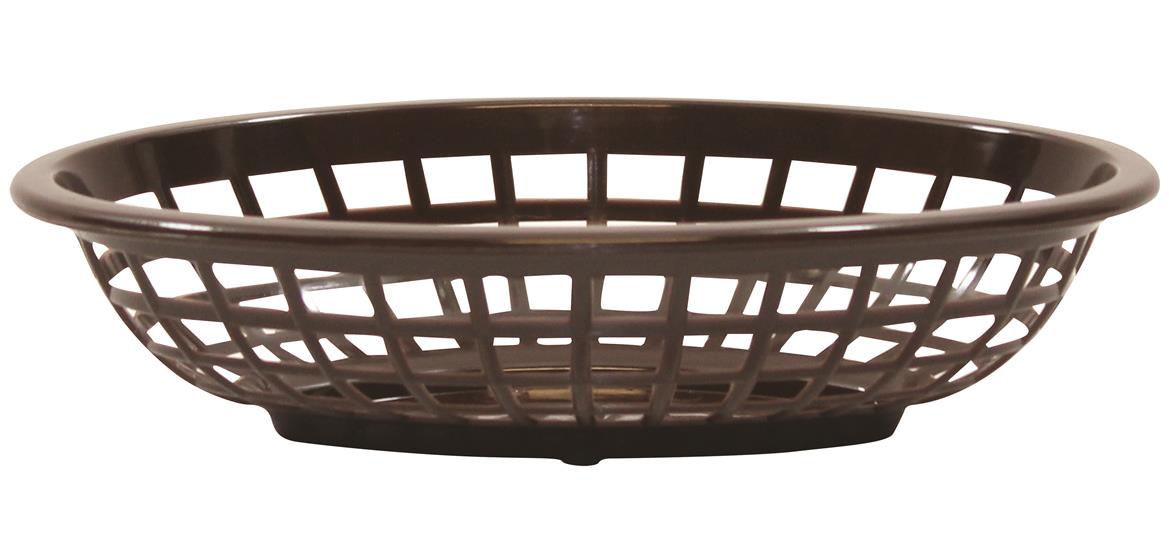 Side Order Baskets Hight Density Polyethylene Brown 20x14x5cm (36 Pack) 