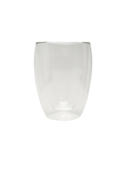 Double Wall Large Coffee Glass 330ml 