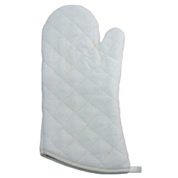 Terry Cloth Oven Mitt 15Inch 
