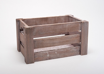 Paulownia Wooden Crate 31 X 21 X 16Cm 