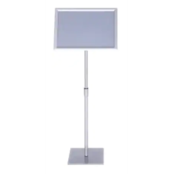 Freestanding Display Stand A3 Silver 