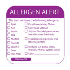 Allergen Labels