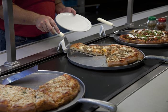 Cast Aluminium Pizza Presentation Pans
