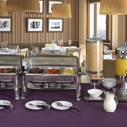 Chafing Dish, Cereal & Juice Dispenser Display