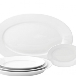 Deep Oval Plates