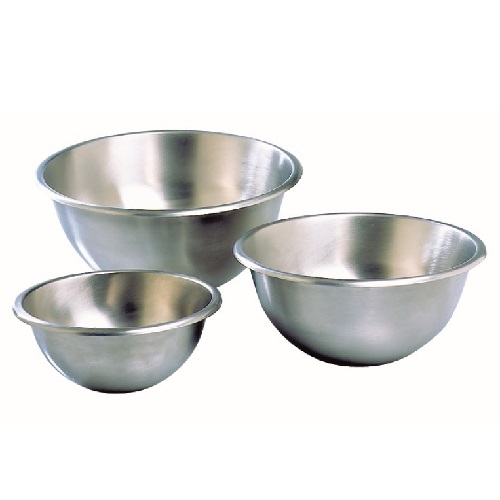 Half Circle Stainless Steel Whipping Bowls