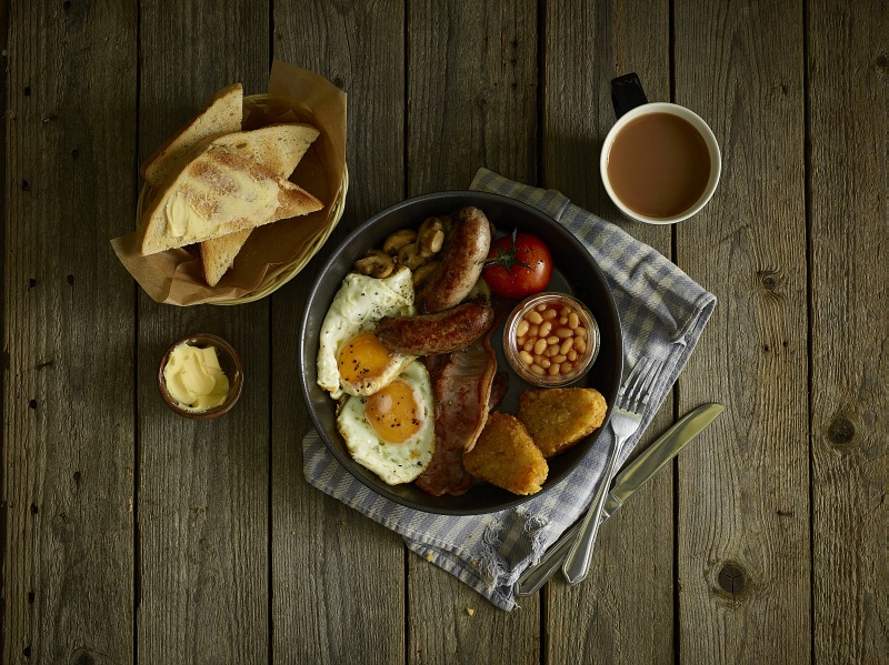 Rustic Casual Breakfast With Wicker