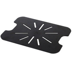 Black Polycarbonate Gastronorm Drain Shelf
